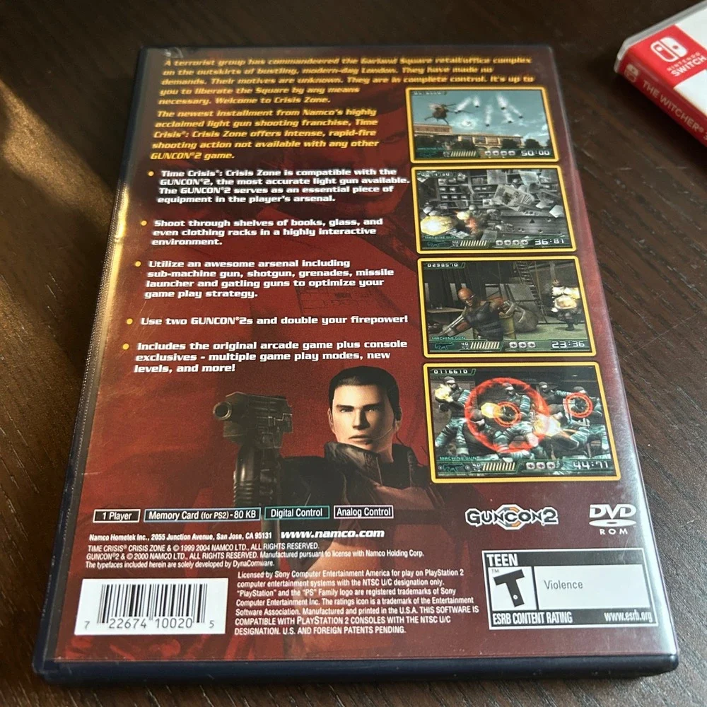 Namco case shows